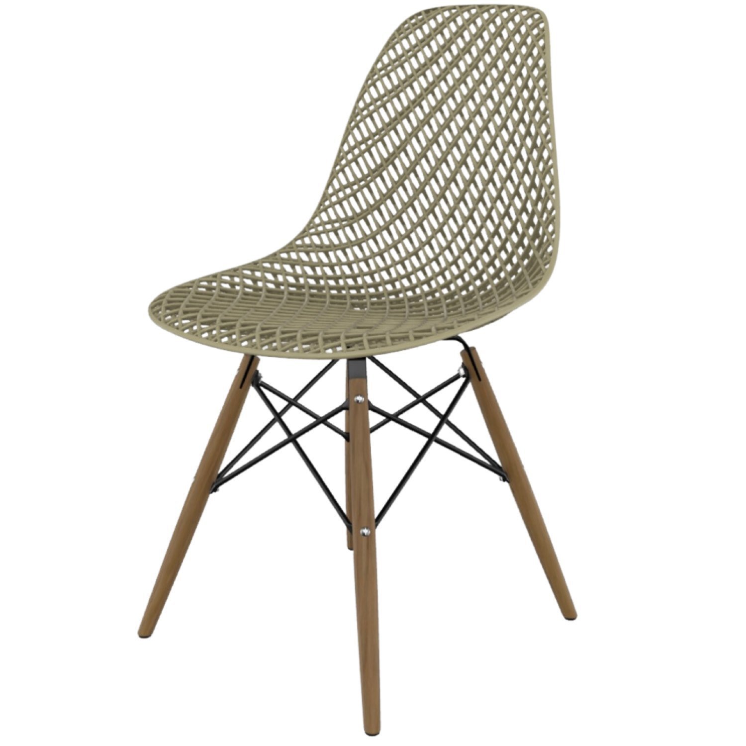 Cadeira para Sala de jantar Eames Maglia Pp Dsw - 1