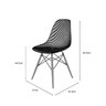 Cadeira para Sala de jantar Eames Maglia Pp Dsw - 3