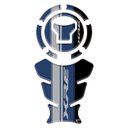 Ver imagem 1 de Kit Protetor de Tanque Adesivo Moto Honda Xre 190cc 300cc 2025/26 Azul e Cinza