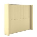 Ver imagem 1 de Cabeceira Estofada Queen 160 Cm Turquesa Linho Creme