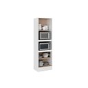 Ver imagem 2 de Paneleiro de Cozinha Bella 2616 Torre Quente com 2 Fornos 4 Portas 70cm Branco - Carraro