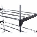 Ver imagem 6 de Sapateira Rack Organizador Sapatos Tenis Calçados Multiuso Prateleiras Desmontavel 3 Andares Objetos
