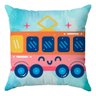 4 Kit Capas Almofadas Aventura de Viagem 45x45 Id Decor Id Decor - 5