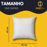 4 Kit Capas Almofadas Aventura de Viagem 45x45 Id Decor Id Decor - 8