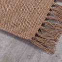 Ver imagem 3 de Tapete Kilim Mallani Dupla Face 0,60 x 1,80 Bege Niazitex