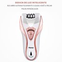 Ver imagem 5 de Depilador Elétrico 3 em 1 Feminino Arranca Pelo Raiz Km3010