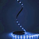 Ver imagem 3 de Fita Led Smd Dupla Face 3 Metros Luz Direta Azul Perfil Sanca Gesso Decoraçao Sala Quarto Comercio L