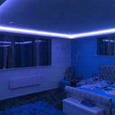Ver imagem 5 de Fita Led Smd Dupla Face 3 Metros Luz Direta Azul Perfil Sanca Gesso Decoraçao Sala Quarto Comercio L