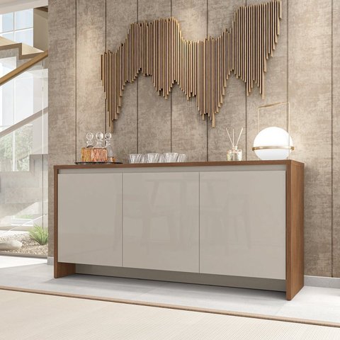 Balcão Buffet 3 Portas 1 Gaveta 160cm Madrid
