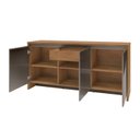 Ver imagem 3 de Balcão Buffet 3 Portas 1 Gaveta 160cm Madrid