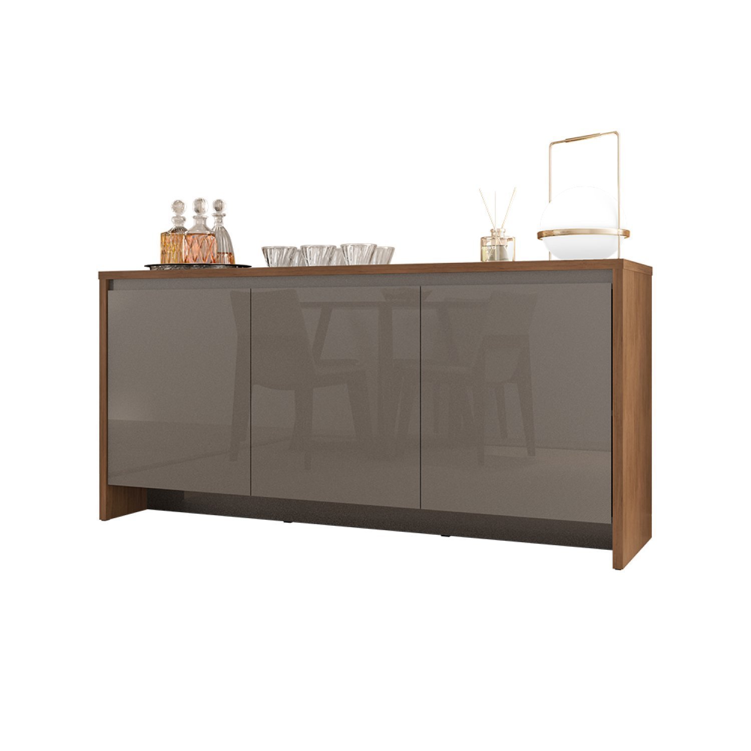 Balcão Buffet 3 Portas 1 Gaveta 160cm Madrid - 2