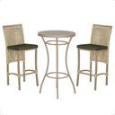 Ver imagem 1 de Mesa Bistro e 2 Banquetas Roma Fendi Corda Náutica 13 Rami