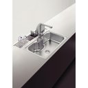 Ver imagem 2 de Escorredor Profundo Tramontina 15x16 cm em Aço Inox Scotch Brite para Canal Organizador