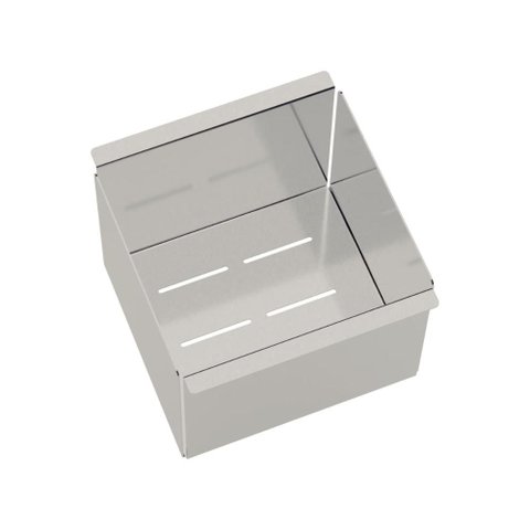 Escorredor Profundo Tramontina 15x16 cm em Aço Inox Scotch Brite para Canal Organizador