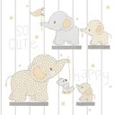 Ver imagem 1 de Papel de Parede Mondo Baby Elephant 13020 - Rolo 10m X 0,53m