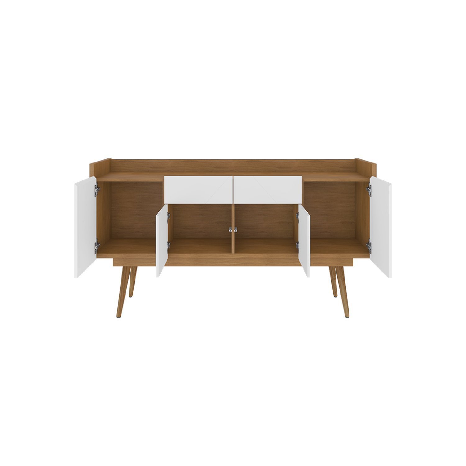 Buffet 4 Portas e 2 Gavetas 160cm Versátile Veneza - 4