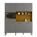 Ver imagem 2 de Armario de Cozinha 8 portas 1 Gaveta Patrik