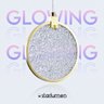 Pendente Disco Glowing Circle Dourado Led Multicor Morderno Lus-27 St3136 - 8