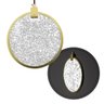 Pendente Disco Glowing Circle Dourado Led Multicor Morderno Lus-27 St3136 - 2
