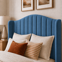 Ver imagem 2 de Cabeceira Cama Box Casal Queen 160cm Zoe Estofada Suede Moderna