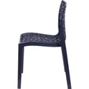 Ver imagem 4 de Kit 4 Cadeiras Gruvyer Design Cozinha Sala de Estar Jantar - Preto