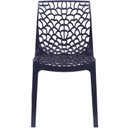 Ver imagem 3 de Kit 4 Cadeiras Gruvyer Design Cozinha Sala de Estar Jantar - Preto