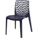 Ver imagem 2 de Kit 4 Cadeiras Gruvyer Design Cozinha Sala de Estar Jantar - Preto