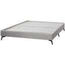 Ver imagem 2 de Base Cama Box Orgânica Japonesa Montreal para Colchão Casal 138x188 Bouclê Cinza