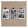 Kit 3 Quadro Jdm Carro Placa Decorativa Japão Supra Skyline 40x28cm - 2