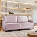 Ver imagem 1 de Sofá Angela 3 Lugares em Veludo Yescasa