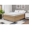 Base Box Artemis com Colchão Ilheus Casal Molas Ensacadas 63x188x138 Plumatex - 2