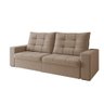 Sofá Axel 2,30m Assento Retrátil/reclinável Suede Capuccino - Xflex Sofas - 1