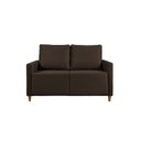 Ver imagem 4 de Sofá Angela 2 Lugares em Suede Yescasa Marrom