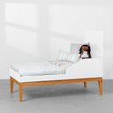 Ver imagem 3 de Kit Quarto Infantil com Pés Square Mel - Cômoda Elfe 4 Gavetas e 1 Porta + Guarda-Roupa Elfe + Berço