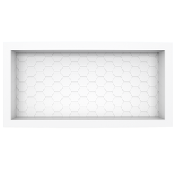 Nicho em Plástico Injetado 60x27 Inhumas Branco - 3