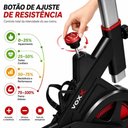 Ver imagem 5 de Bicicleta Spinning S106 Urbana Disco 8kg Bluetooth Zwift Kinomap Mywhoosh Evox Fitness
