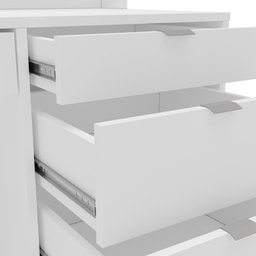 Penteadeira 5 Gavetas 3 Nichos Blum - 6 Penteadeira 5 Gavetas 3 Nichos Blum - 6