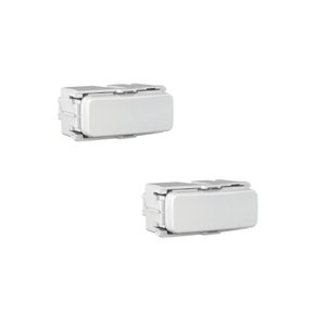 Kit 2 Modulos Interruptor Paralelo 10a 250v Weg Composé