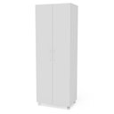 Ver imagem 4 de Armário Multiuso 2 Portas 4 Prateleiras com Espaço para Vassoura Clean