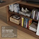 Ver mais imagens de Escrivaninha Penteadeira de Canto Rustic/Branco Madesa