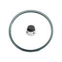 Ver imagem 3 de Kit Panela de Pressão Borracha e Peso Eterna - Nigro