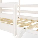 Ver imagem 6 de Beliche Solteiro Queen Montessoriano Cabana com Escorregador e Estante Casatema MadeiraOriginals