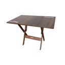 Ver imagem 5 de Kit 4 Conjuntos Mesa Dobrável Madeira 110x70 com 6 Cadeiras Personalizada Jack Imbuia - Cor: Marrom