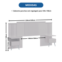 Ver imagem 6 de Cabeceira Casal Flora