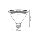 Ver imagem 2 de Lâmpada LED Taschibra Par 30 11W E27 Bivolt 6500k Luz Branca 938 Lúmens