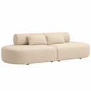 Ver imagem 5 de Sofá Luxuoso Modular Decoração Sala de Estar 230cm Noor