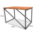 Ver imagem 5 de Mesa de Centro Viena Retangular para Sala Decor Madeira MDF Compacta Prata/Jade