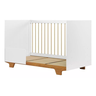 Berço Mini Cama Flocos 100% Mdf Bco/ype - Tigus - 4