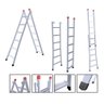 Escada Extensiva 3 em 1 Aço 8x14 Degraus 4,10m 120kg Nv210p - 2