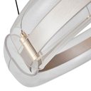 Ver imagem 3 de Lustre Pendente Nordecor Dalen 2960 80cm Ouro Brilho Bivolt Dourado